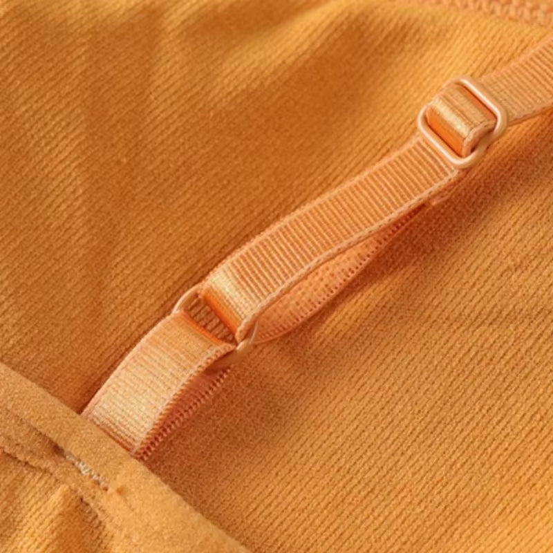 Women Tank Crop Top Seamless Underwear Female Crop Tops Sexy Lingerie Intimates with Removable Padded Camisole Femme Fashion