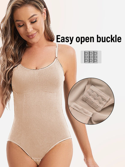 Women'S Sexy Shapewear Seamless Slimming Butt Lifter Full Body Shaper Smooth Out Bodysuit Open Crotch High Elastic Body Suits